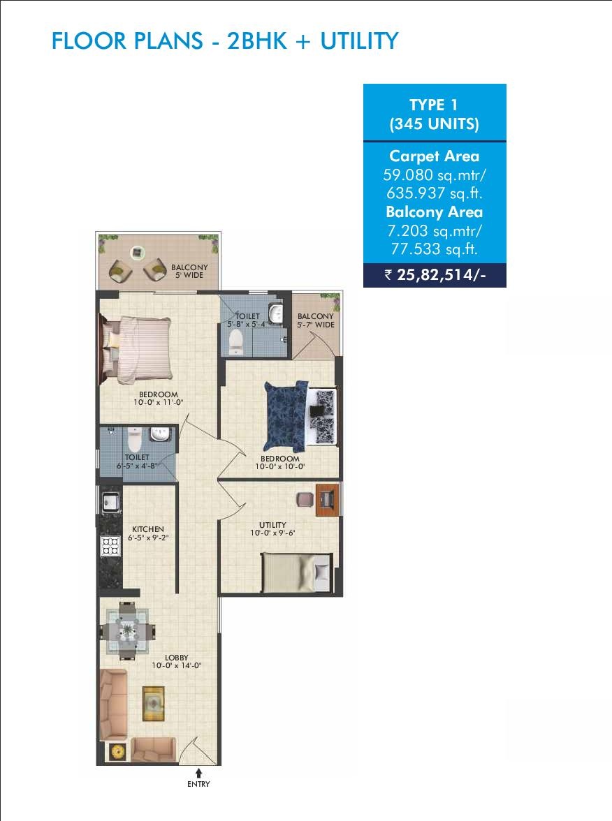 Habitat Residences Floor Plans