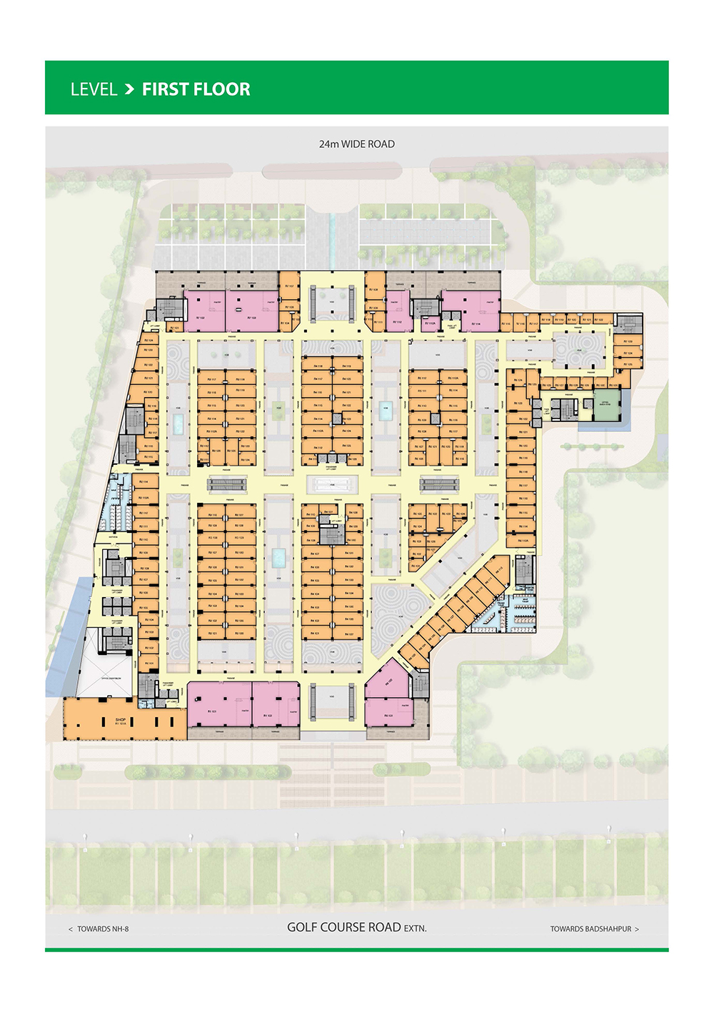 Call 9891700111 M3M Broadway Floor Plan